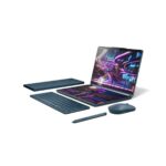 Lenovo Yoga Book 9 13IMU9 Intel Core Ultra 7 155U Hybrid (2-in-1) 33.8 cm (13.3 ) Touchscreen 2.8K 32 GB LPDDR5x-SDRAM 512 GB SSD Wi-Fi 6E (802.11ax) Windows 11 Home Teal + Lenovo B210 (GX40Q17225)