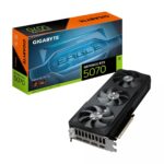 GIGABYTE GeForce RTX 偰 EAGLE OC SFF 12G Carte graphique - 12 Go GDDR7 192bit PCI-E 5.0 ▇ MHz Horloge centrale 3 x DP 2.1a 1 x HDMI 2.1b NVIDIA DLSS 4 GV-N偰GAMING OC-12GD