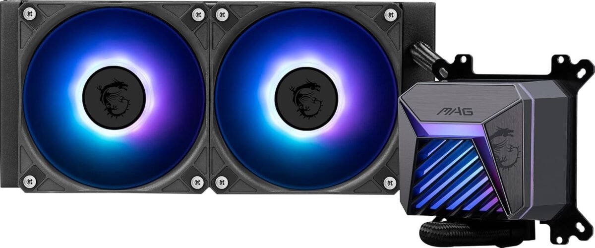 MSI MAG Coreliquid A15 240 Motherboard  Processor All-in-one liquid cooler 12 cm Black 1 pc(s) - Image 1