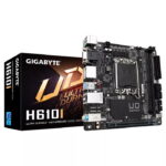 GIGABYTE H610I Motherboard - Unterstützt Intel Core 14th CPUs 4+1+1 Hybrid Digital VRM bis 嘀MHz DDR5 1xPCIe 3.0 M.2 GbE LAN USB 3.2 Gen 1
