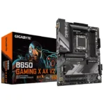 GIGABYTE 뙐 GAMING X AX V2 Carte mère - AMD Ryzen 退 Série CPU 8+2+2 Phases VRM jusqu'à 耀MHz DDR5 (OC) 1xPCIe 5.0 + 2xPCIe 4.0 M.2 2.5GbE LAN WIFI 6E USB 3.2 Gen 2