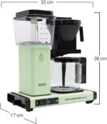 Moccamaster KBG Select Pastel Green 1.25L Coffee Maker - Image 2