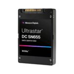 Western Digital Ultrastar DC SN655 15.3 TB U.3 PCI Express 4.0 NVMe TLC 3D NAND SE (0TS①)