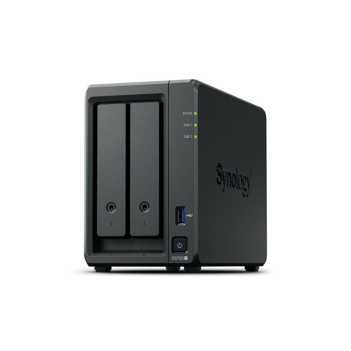 57336-1.jpg Synology DiskStation DS725+ NAS 4GB Noir – Image 1