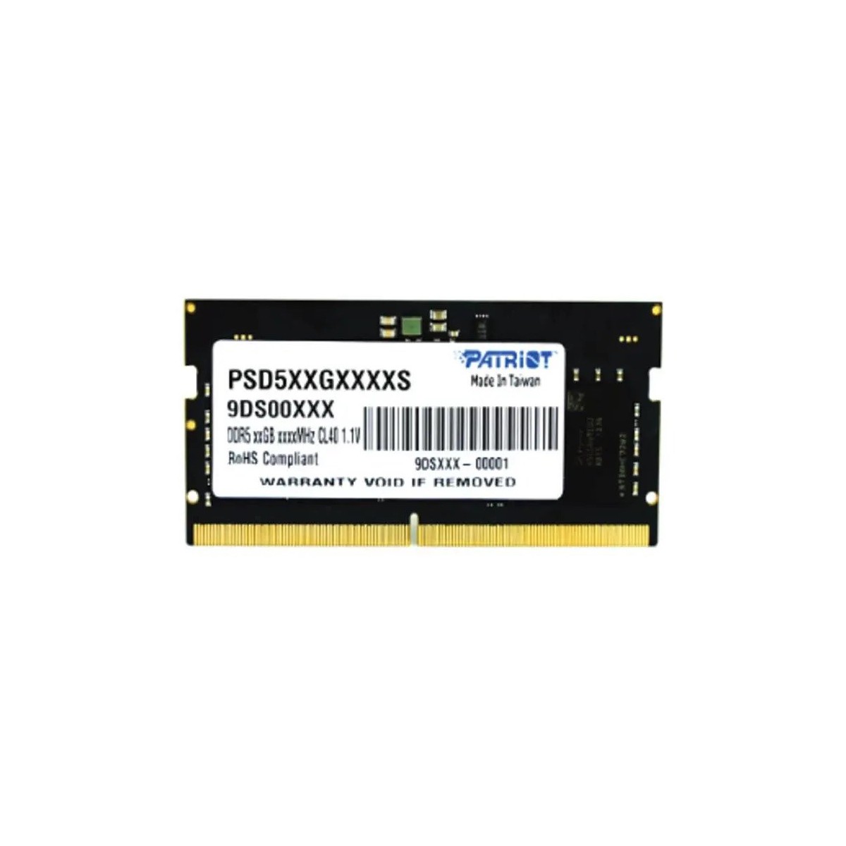 59723-1.jpg Patriot SO-DIMM DDR5 32 Go 䠀MHz en vrac – Image 1