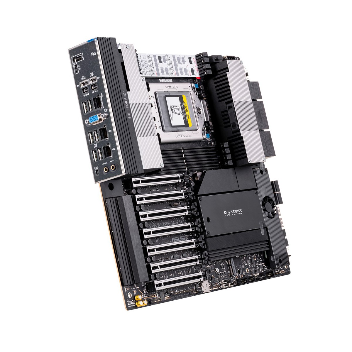 59750-1.jpg ASUS PRO WS WRX90E-SAGE SE AMD WRX90 Socket sTR5 EEB carte mère pour postes de travail – Image 1