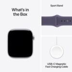 Apple Watch Series 11 46mm Silver with Purple Fog Band - Image 2