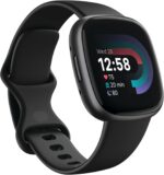 Fitbit Versa 4 Smartwatch Black Aluminum