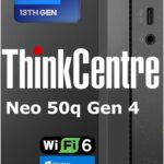 Lenovo ThinkCentre neo 50q Gen 4 Intel® CoreTM i5 i5-𓐠H 16 GB DDR4-SDRAM 512 GB SSD Windows 11 Pro Mini PC Noir