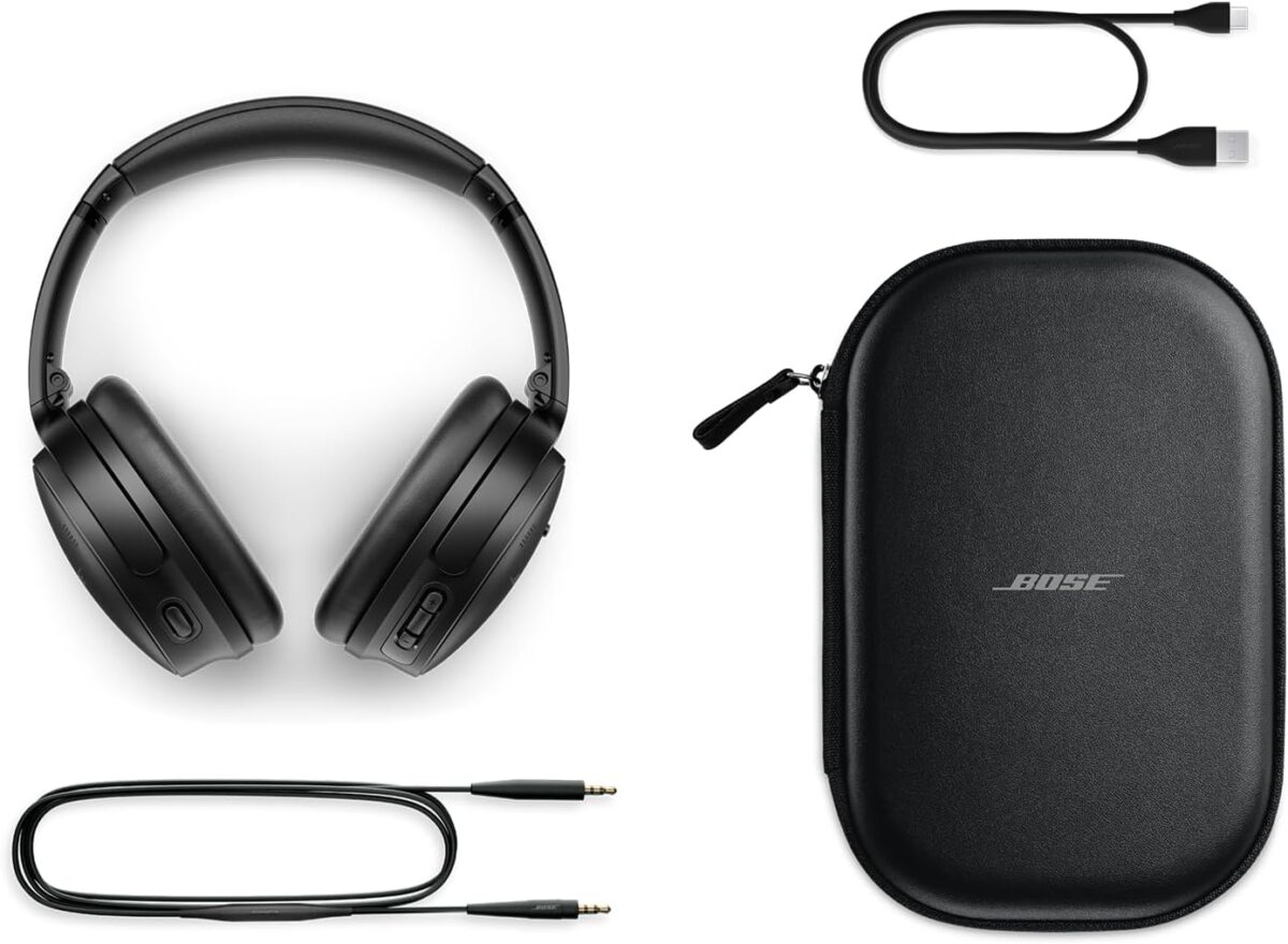 Bose QuietComfort Noise Cancelling Headphones Black - Image 3