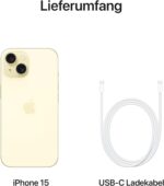 Apple iPhone 15 128GB Yellow - Image 2