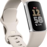 Fitbit Charge 6 Porcelaine/Aluminium Argent