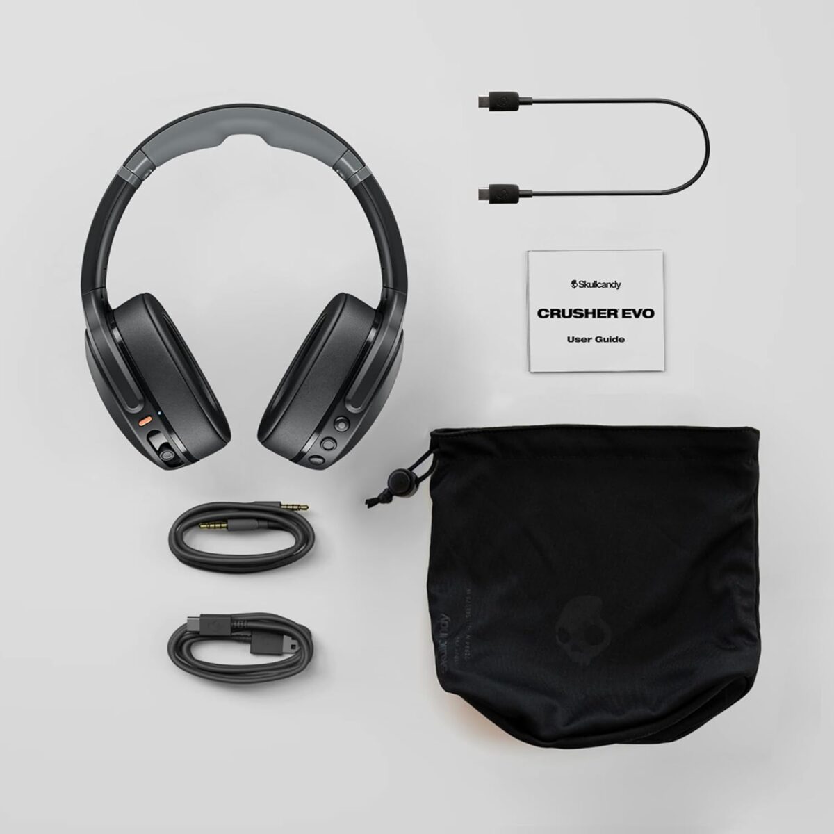 Skullcandy Crusher Evo Wired Wireless Grey - Image 3