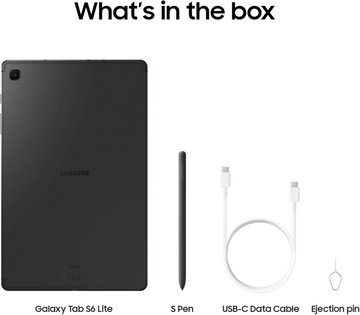 Samsung Galaxy Tab S6 Lite SM-P620N 4GB/64GB WiFi Oxford Gray - Image 2