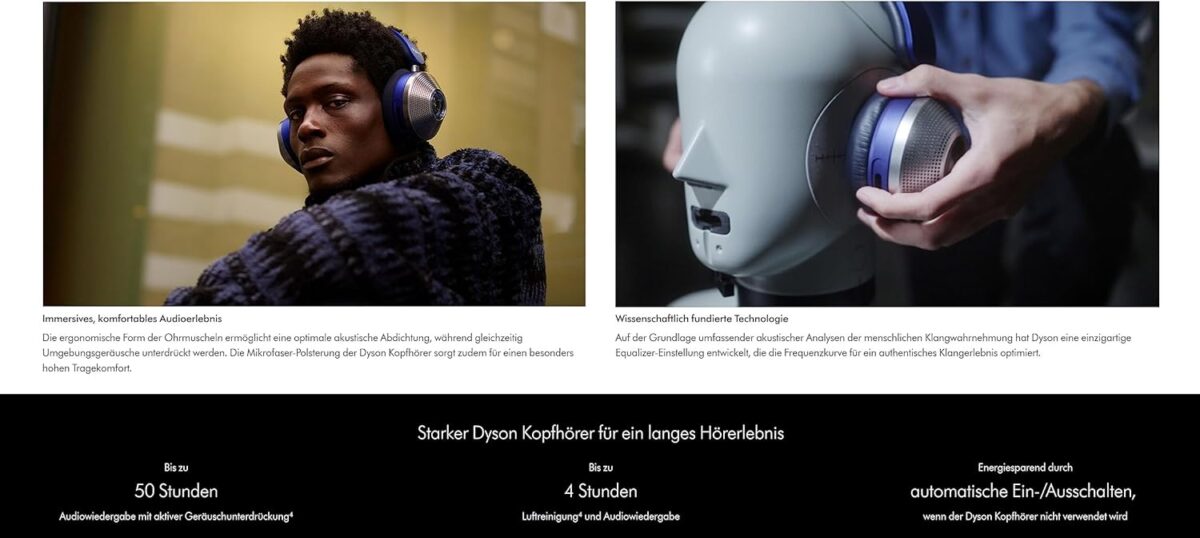 Dyson Zone Absolute+ Prussian Blue/Bright Copper - Image 4