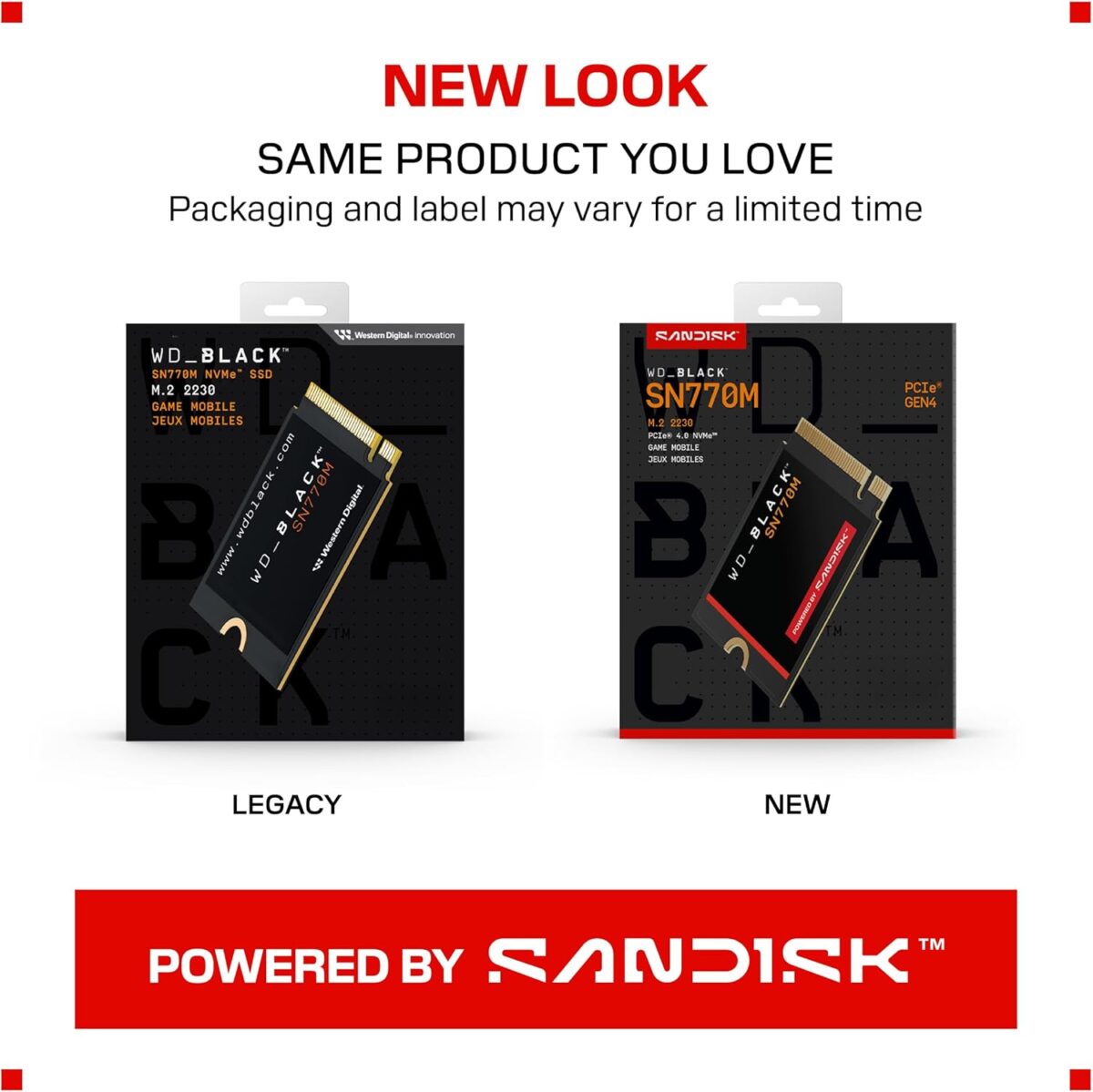 Western Digital SN770M 2TB M.2 2230 NVMe - Image 3