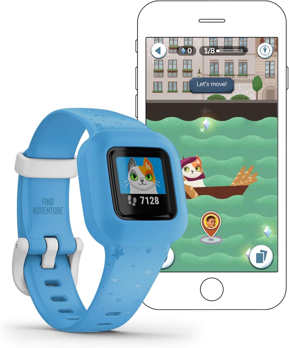 Garmin Vivofit Jr 3 Blue - Image 4