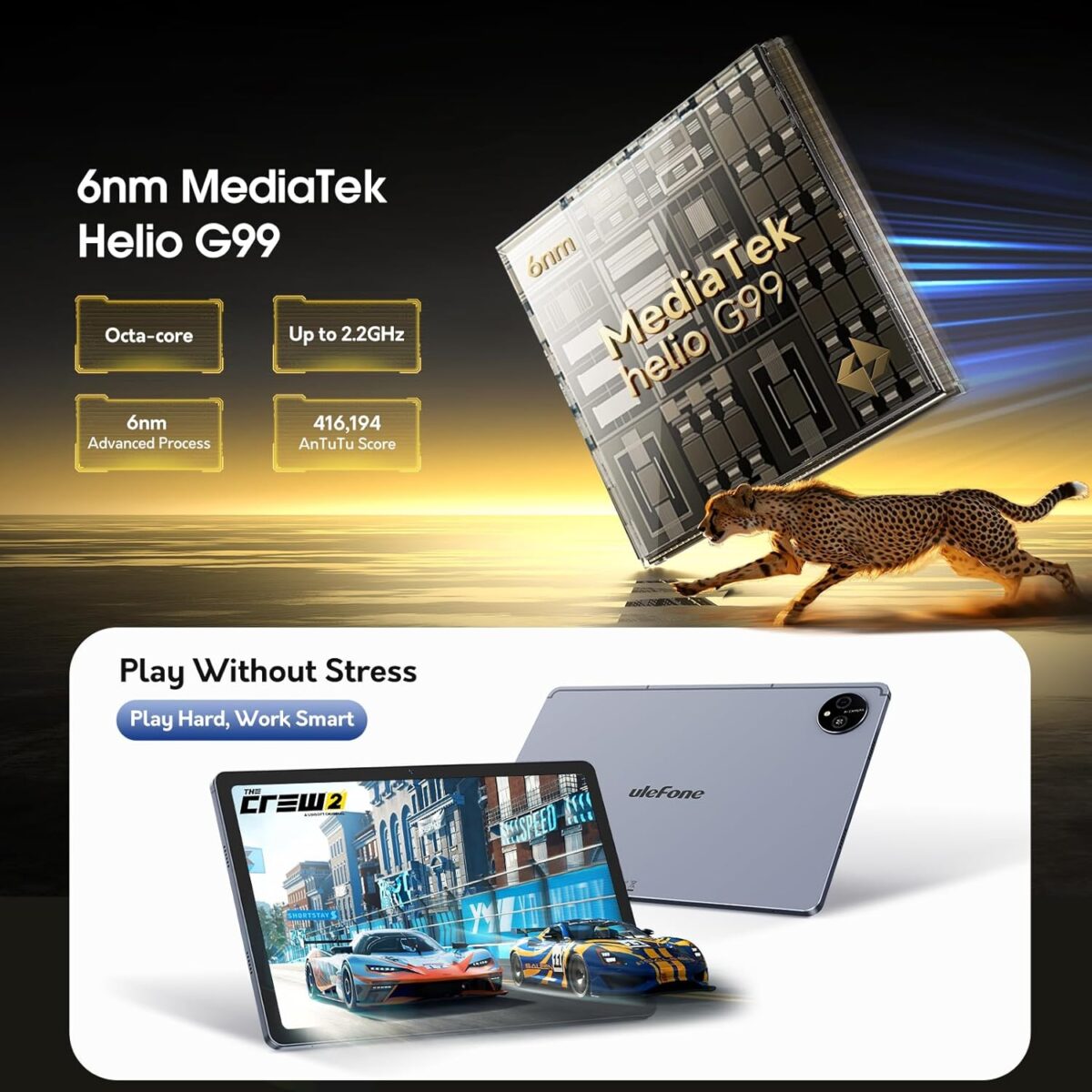 Ulefone Tab A11 Exclusive Edition 256GB Space Gray - Image 2