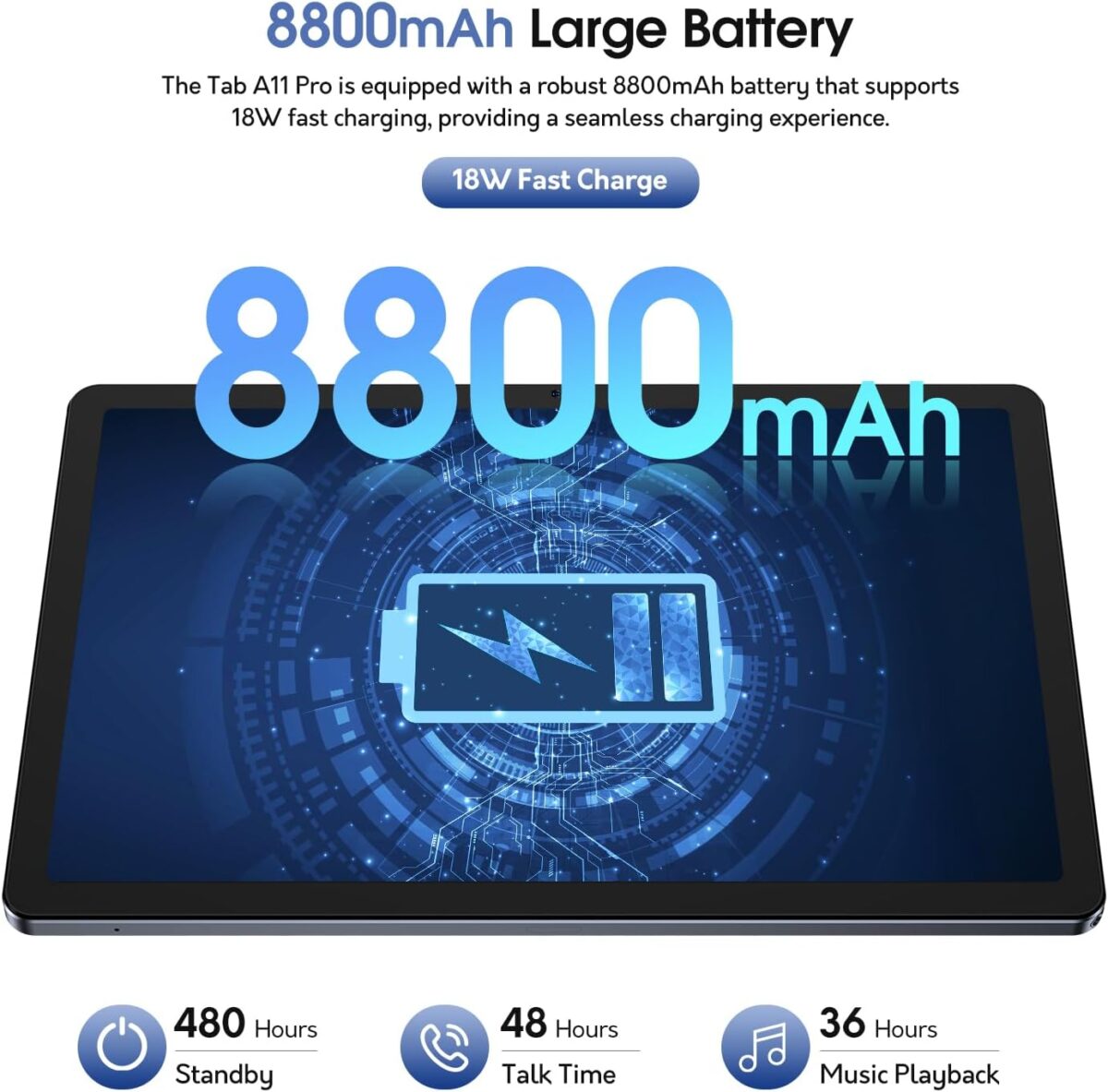 Ulefone Tab A11 Exclusive Edition 256GB Space Gray - Image 3