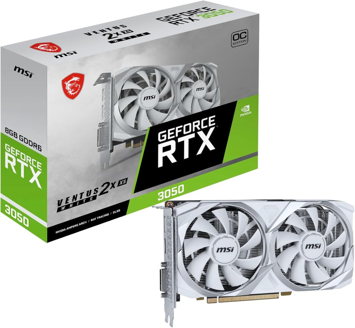 BIOSTAR Radeon RX 580 8GB Weiß D5 – Bild 1