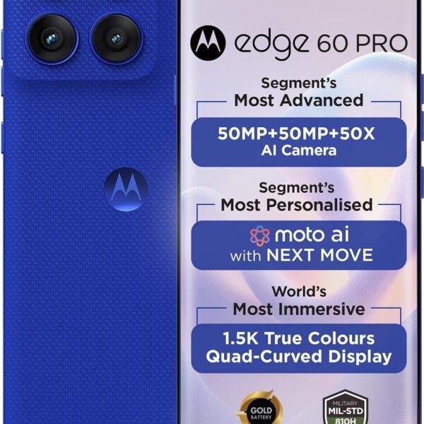 Motorola XT┇-1 edge 60 Pro Dual Sim 12+512GB panton schwindelblau