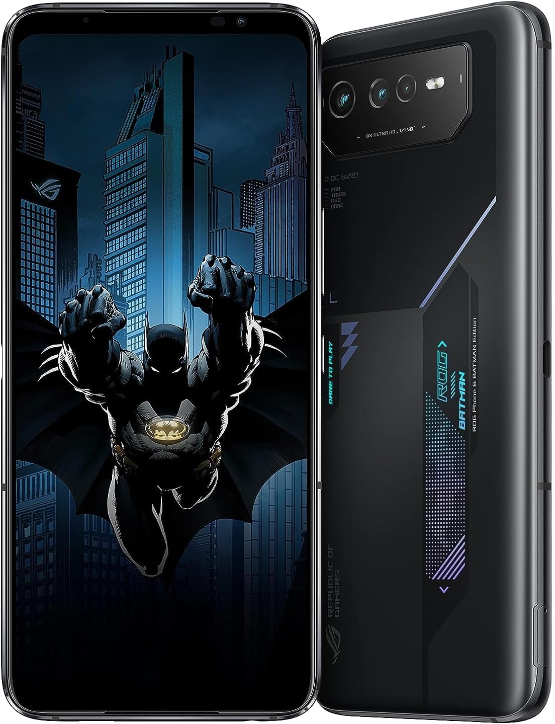 71wsUVdIRdL._AC_SL1500_ ASUS ROG Phone 6D Batman Edition 12GB/256GB Noir Nuit – Image 1