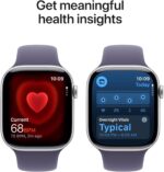 Apple Watch Series 11 46mm Silver with Purple Fog Band - Image 4