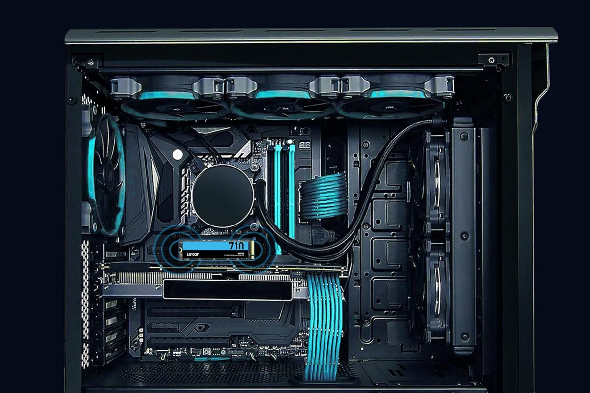 Lexar NM710 2TB M.2 NVMe SSD Black - Image 3