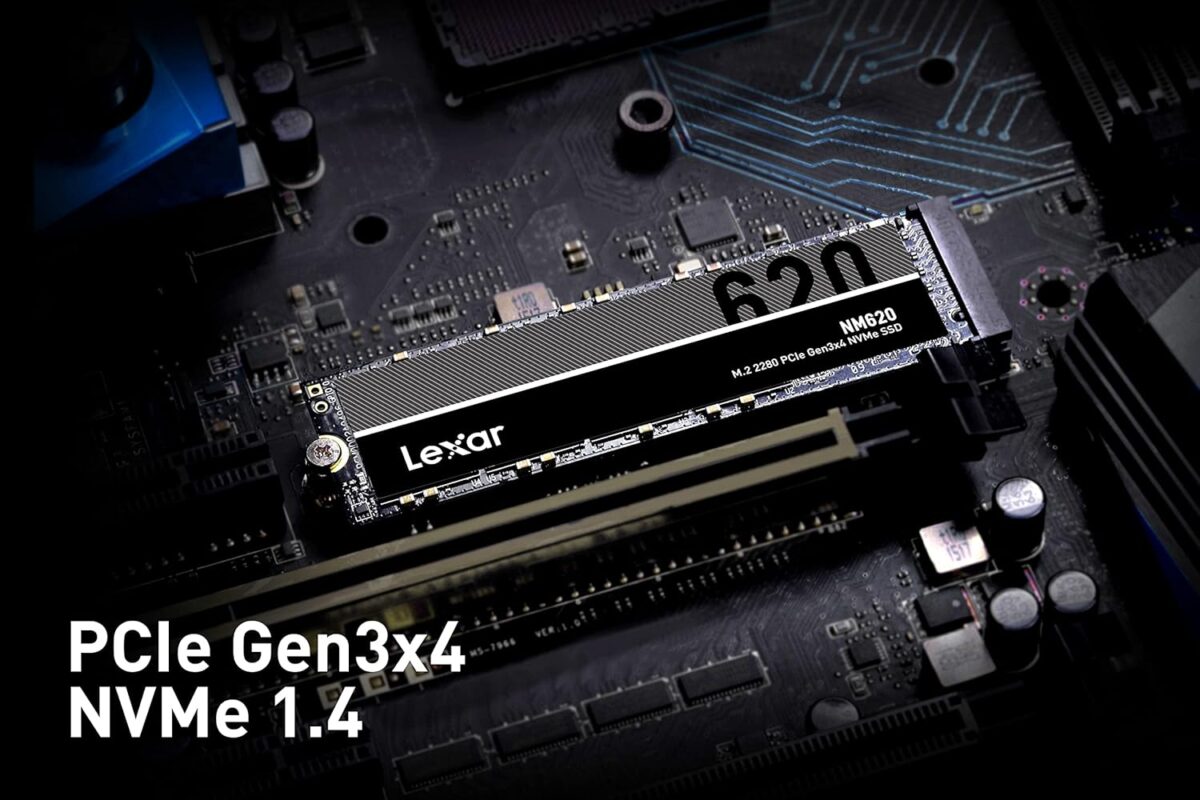 Lexar NM620 2TB M.2 NVMe SSD Black - Image 4