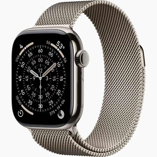 Apple Watch Series 11 42mm Titane Naturel