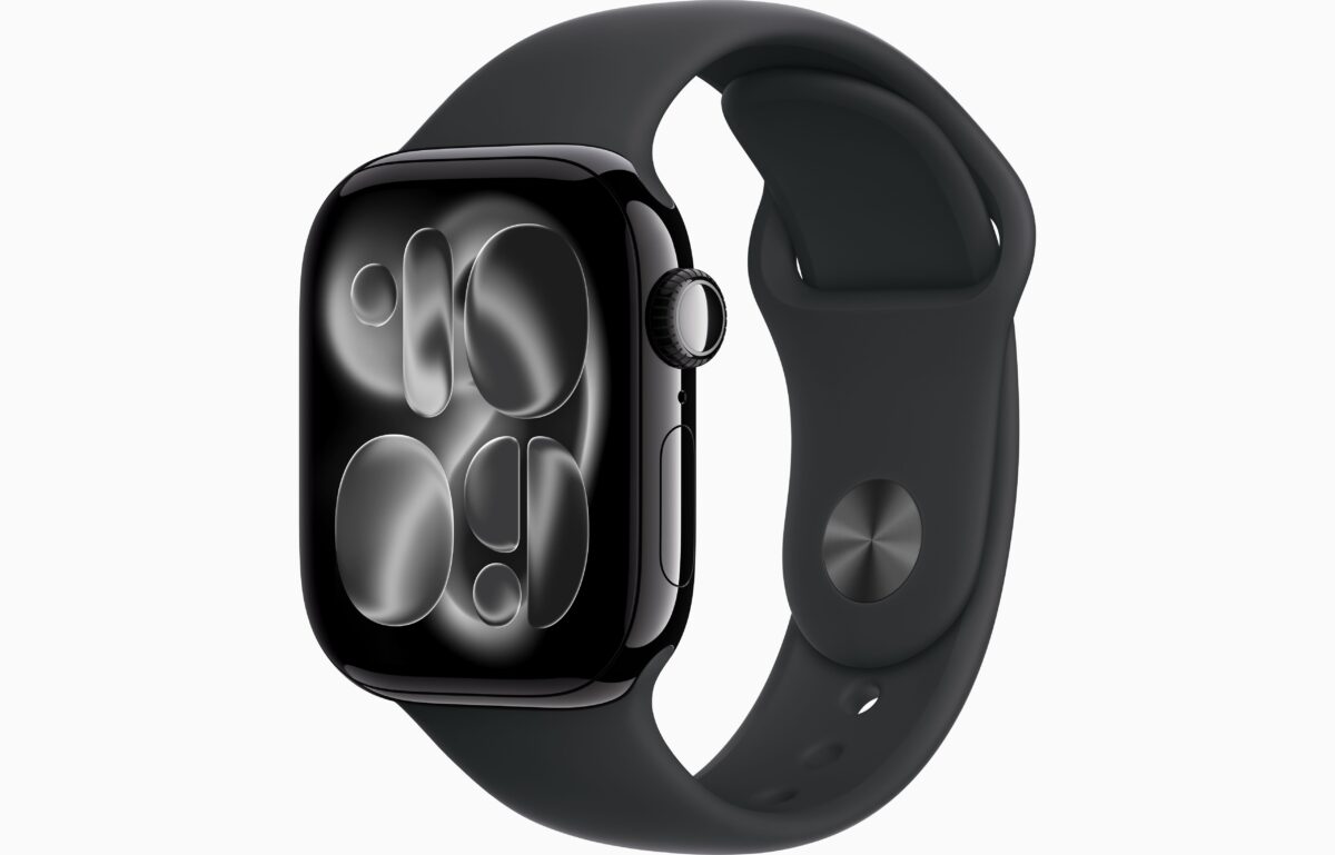 Apple Watch Series 11 42mm Jet Black 4G Schwarzes Band – Bild 1