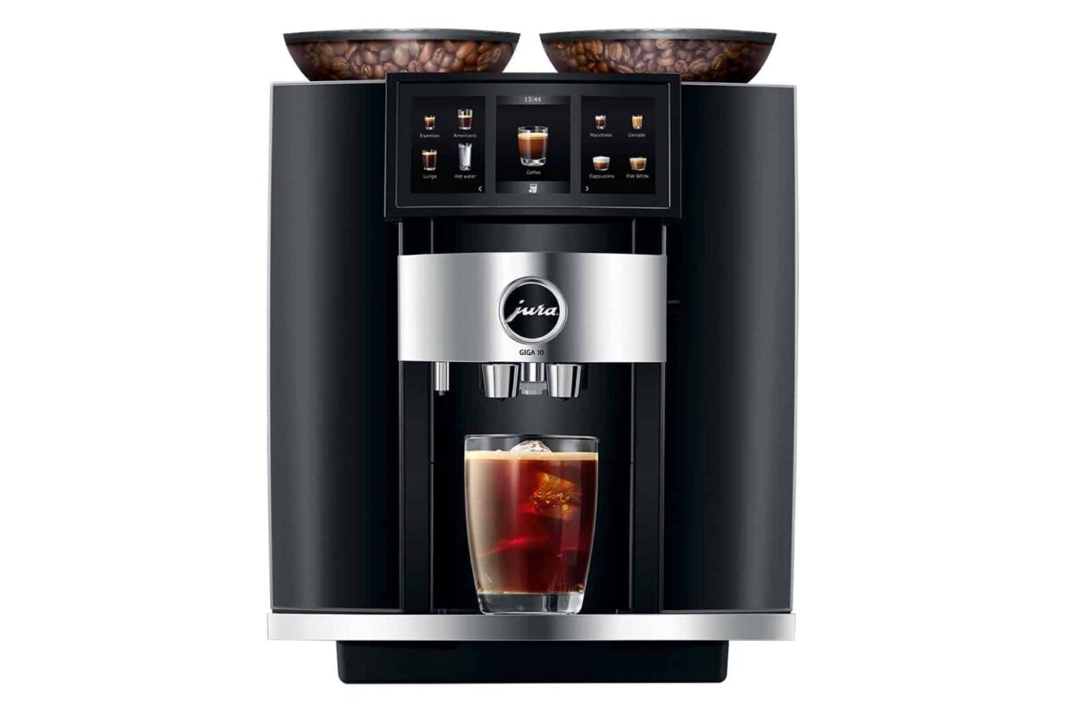 Jura GIGA 10 Diamond Black EB Coffee Machine - Image 2