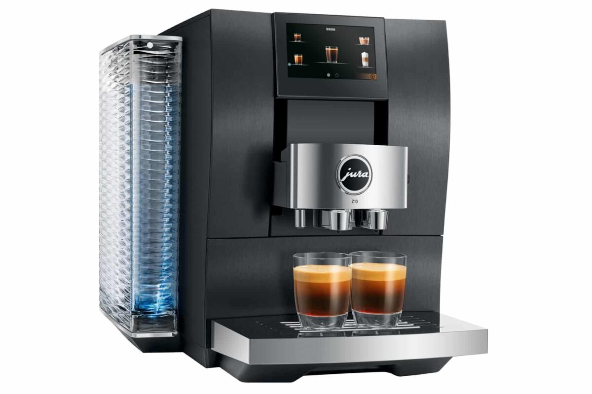 Jura Z10 Aluminum Black EA Coffee Machine - Image 2