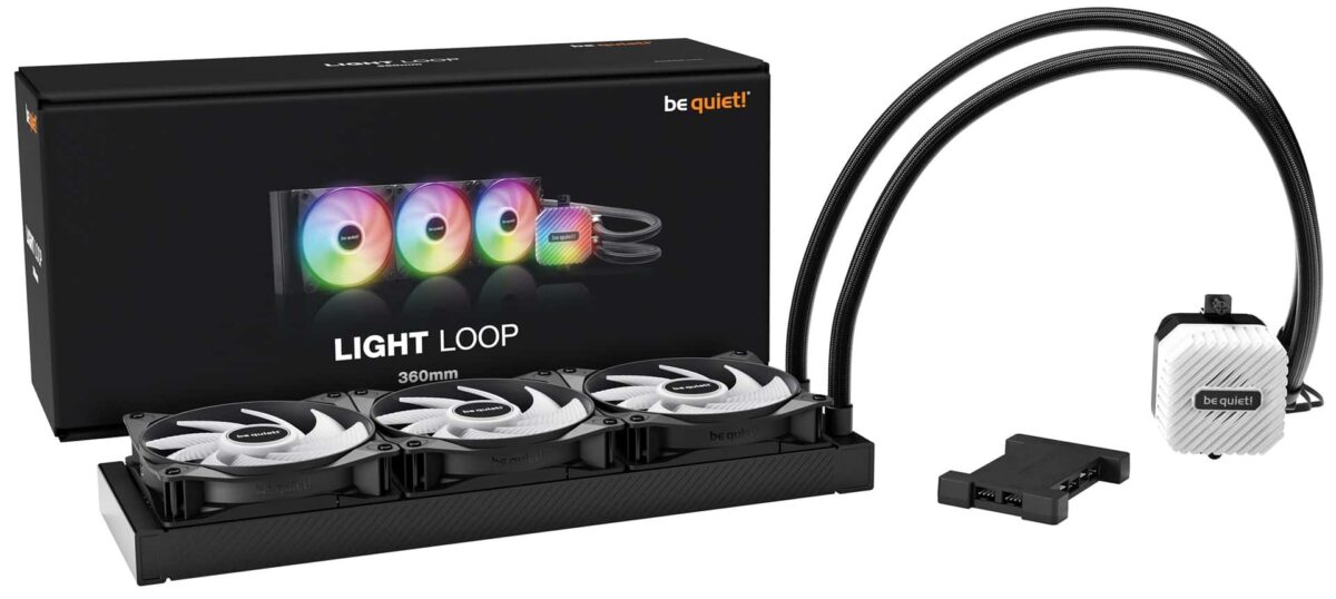 be quiet! LIGHT LOOP 360mm Black Processor All-in-one liquid cooler 12 cm 1 pc(s) - Image 4