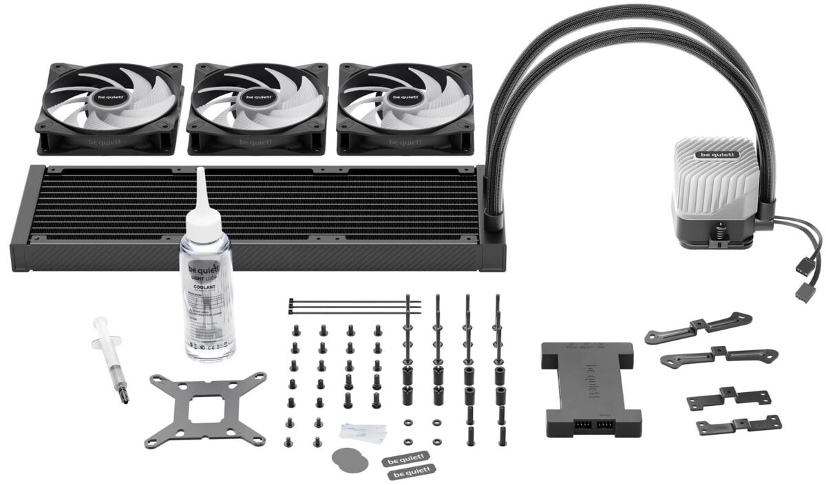 be quiet! LIGHT LOOP 360mm Black Processor All-in-one liquid cooler 12 cm 1 pc(s) - Image 6