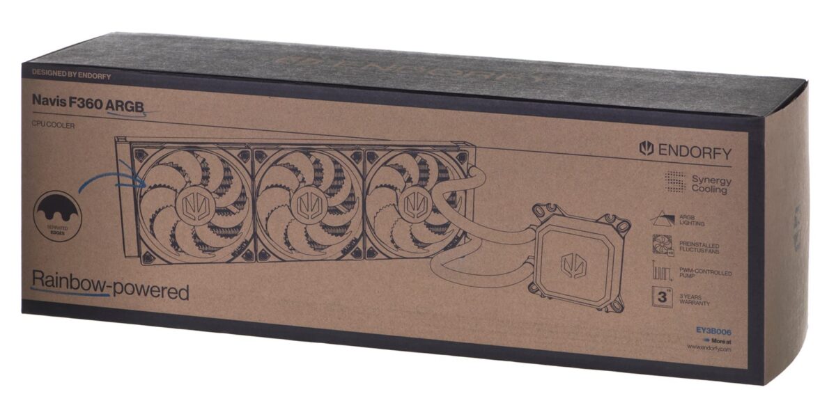 ENDORFY Navis F360 ARGB Processor All-in-one liquid cooler Black 1 pc(s) - Image 3