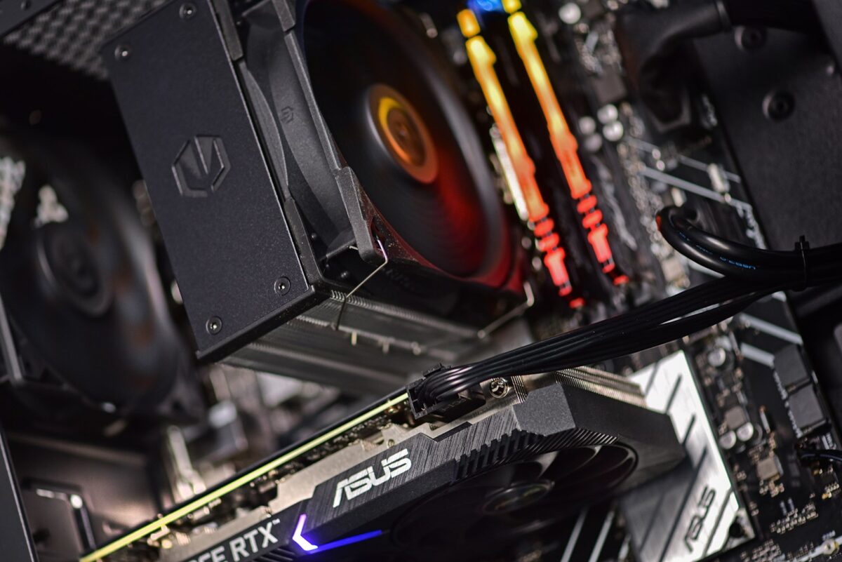 Actina 5901443338406 PC Intel® Core™ i5 i5-12400F 16 GB DDR4-SDRAM 1 TB SSD NVIDIA GeForce RTX 3060 Midi Tower Black - Image 2