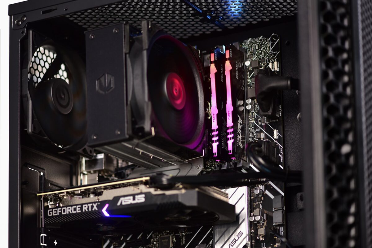 Actina 5901443338406 PC Intel® Core™ i5 i5-12400F 16 GB DDR4-SDRAM 1 TB SSD NVIDIA GeForce RTX 3060 Midi Tower Black - Image 3