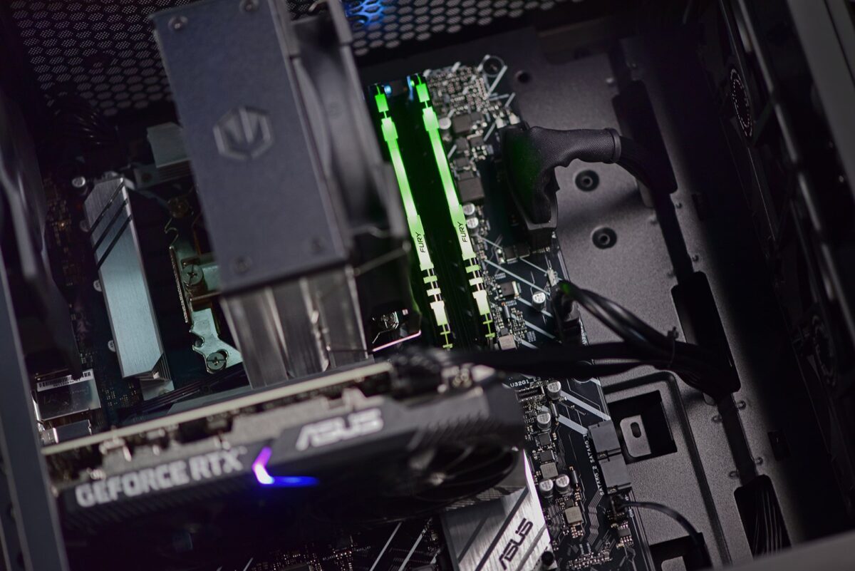 Actina 5901443338406 PC Intel® Core™ i5 i5-12400F 16 GB DDR4-SDRAM 1 TB SSD NVIDIA GeForce RTX 3060 Midi Tower Black - Image 4