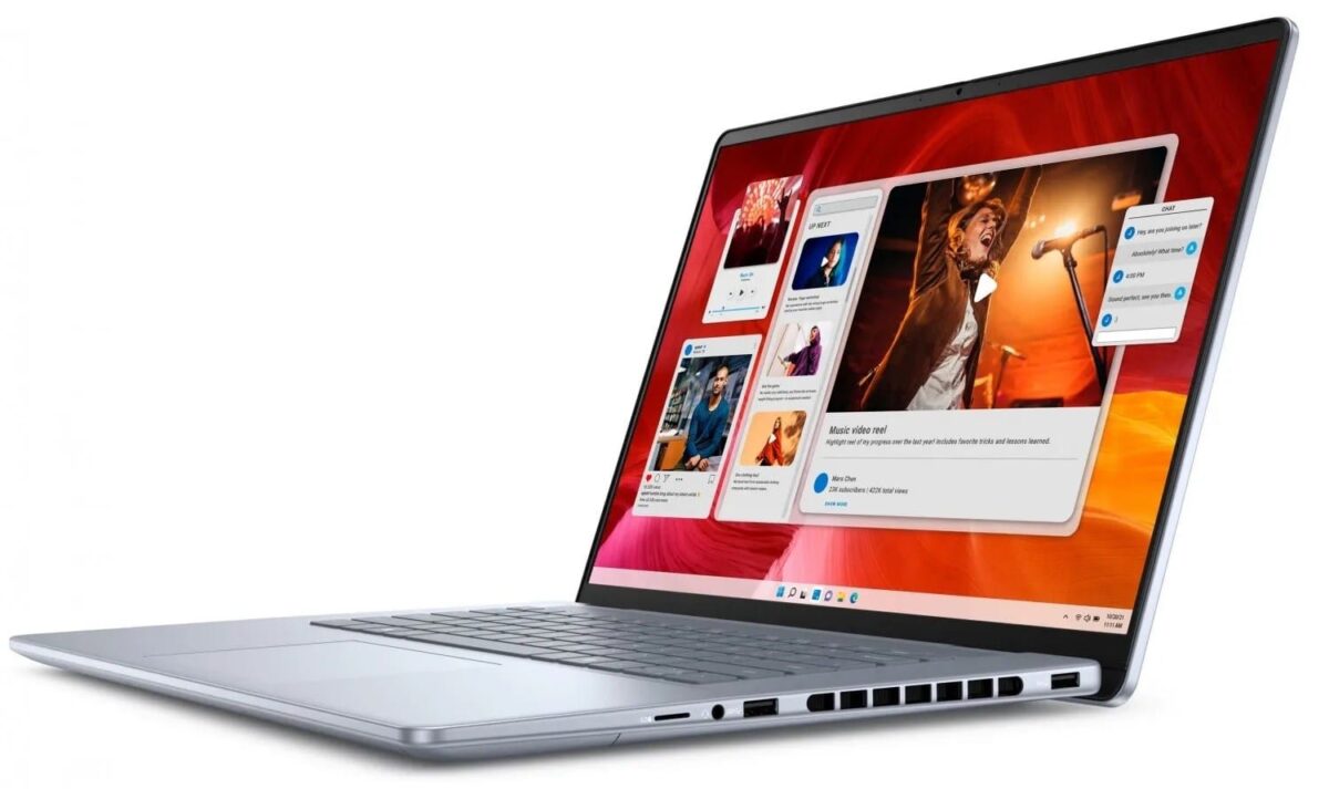 DELL Inspiron 16 7640 Intel Core Ultra 7 155H Laptop 40.6 cm (16 ) WUXGA Touch 32 GB LPDDR5x-SDRAM 1 TB SSD Wi-Fi 6E (802.11ax) Windows 11 Home Blue New Repack/Repacked - Image 4