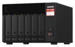 QNAP TS-673A NAS Tower Ryzen Embedded V1500B 8 GB DDR4 0 TB QNAP Turbo System Black - Image 5