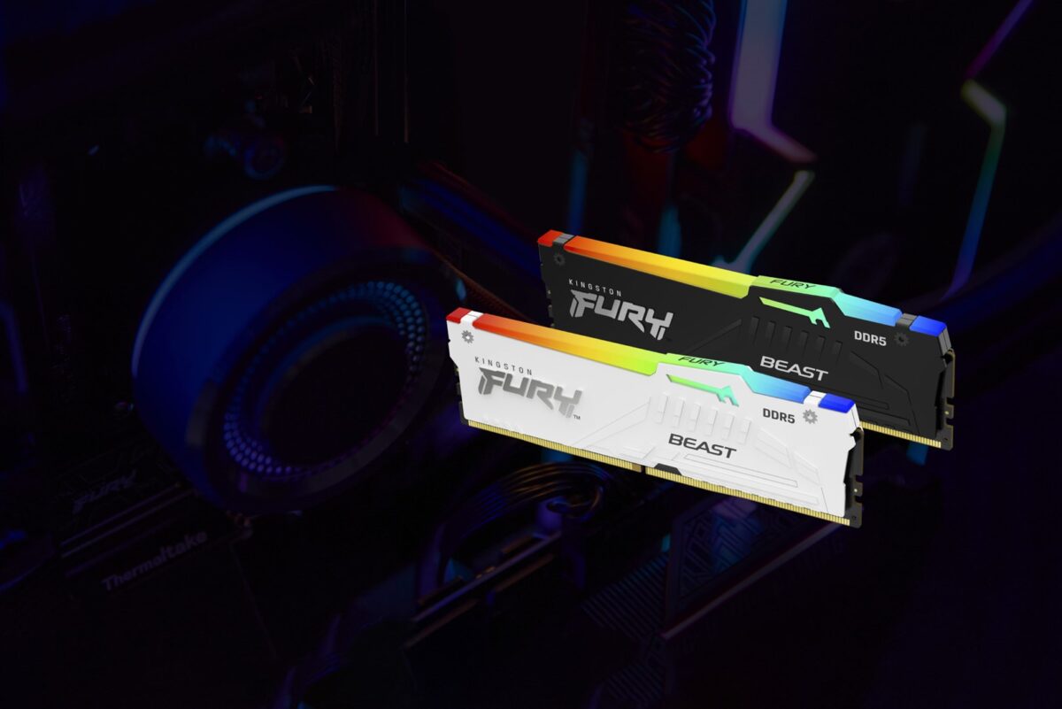 Kingston FURY Beast 32GB DDR5 6000MT/s CL30 White RGB - Image 5