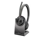 Poly Voyager 4320-M Microsoft Teams Certified Headset +BT700 dongle +Charging Stand - Image 3