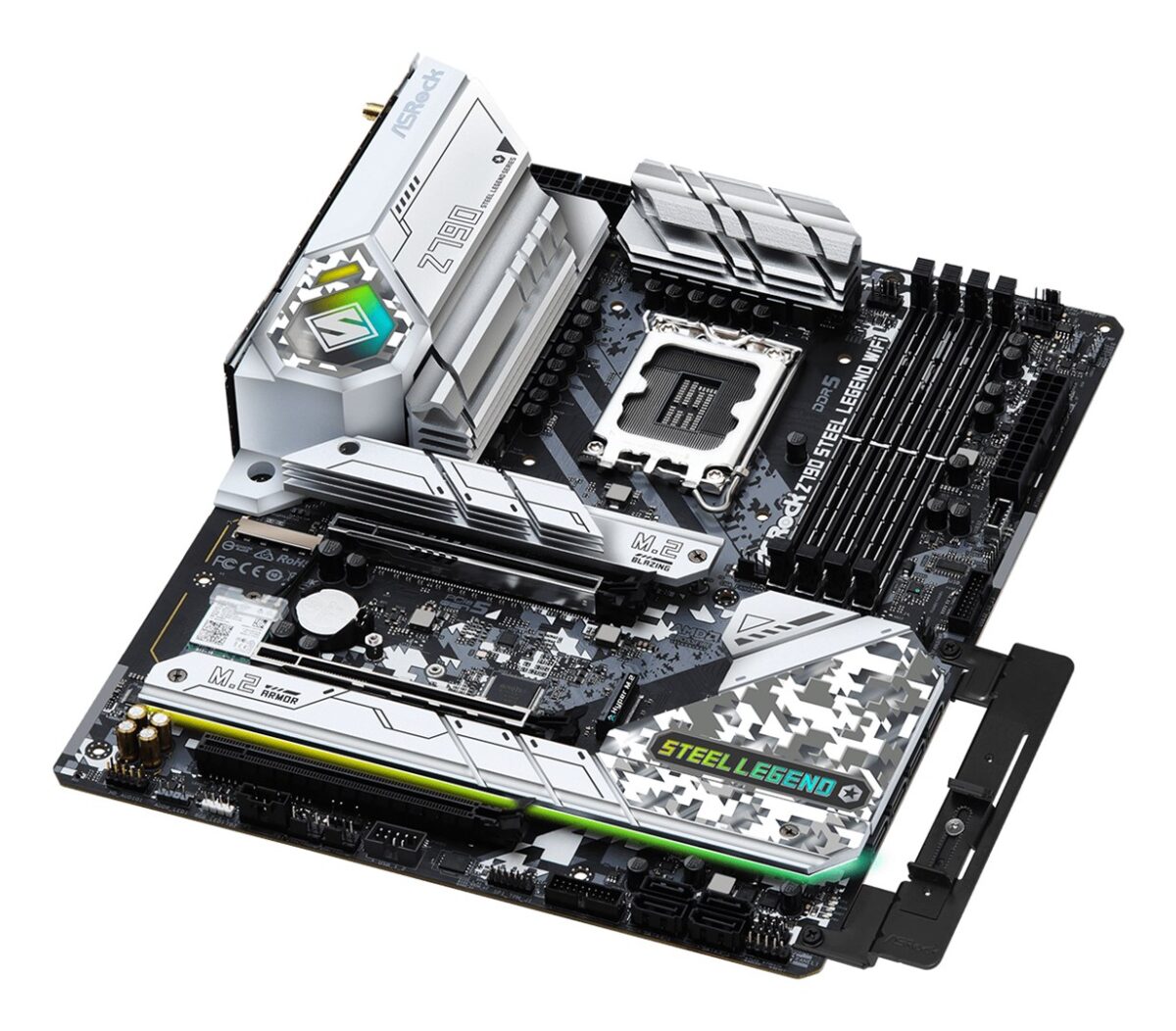 Asrock Z790 Steel Legend WiFi ATX Black - Image 4