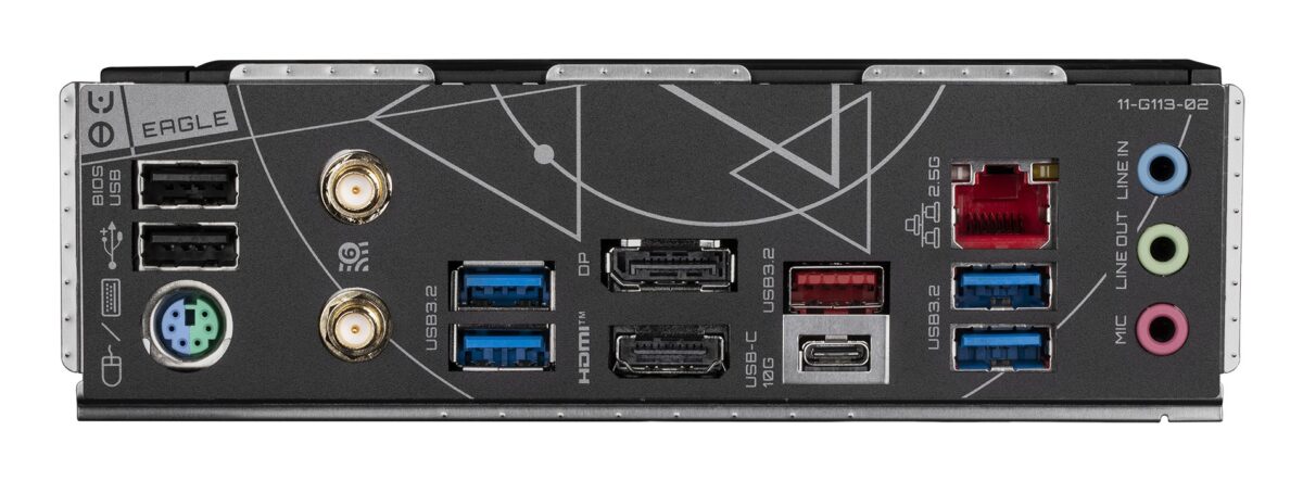 GIGABYTE Z790 EAGLE AX Motherboard - Supports Intel Core 14th Gen CPUs  12+1+1Phases Digital VRM  up to 7600MHz DDR5 (OC)  3xPCIe 4.0 M.2  Wi-Fi 6E  2.5GbE LAN  USB 3.2 Gen 2 - Image 5