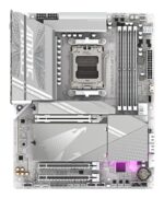 GIGABYTE X870 AORUS ELITE WIFI7 ICE Motherboard - Supports AMD Ryzen 9000 CPUs  16+2+2 Phases Digital VRM  up to 8200MHz DDR5 (OC)  3xPCIe 5.0 + 1xPCIe 4.0  Wi-Fi 7  2.5GbE LAN  USB 4 - Image 2