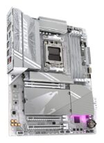 GIGABYTE X870 AORUS ELITE WIFI7 ICE Motherboard - Supports AMD Ryzen 9000 CPUs  16+2+2 Phases Digital VRM  up to 8200MHz DDR5 (OC)  3xPCIe 5.0 + 1xPCIe 4.0  Wi-Fi 7  2.5GbE LAN  USB 4 - Image 3