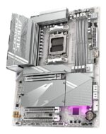 GIGABYTE X870 AORUS ELITE WIFI7 ICE Motherboard - Supports AMD Ryzen 9000 CPUs  16+2+2 Phases Digital VRM  up to 8200MHz DDR5 (OC)  3xPCIe 5.0 + 1xPCIe 4.0  Wi-Fi 7  2.5GbE LAN  USB 4 - Image 4