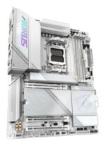 GIGABYTE X870E AORUS PRO ICE Motherboard - Supports AMD Ryzen 9000 CPUs  16+2+2 Phases Digital VRM  up to 8000MHz DDR5 (OC)  3xPCIe 5.0 + 1xPCIe 4.0  Wi-Fi 7  2.5GbE LAN  USB 4 - Image 3