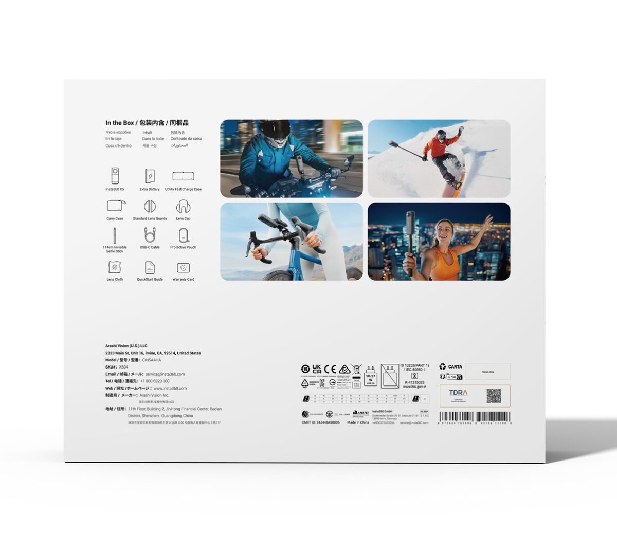 Insta360 X5 72MP 8K Black - Image 6